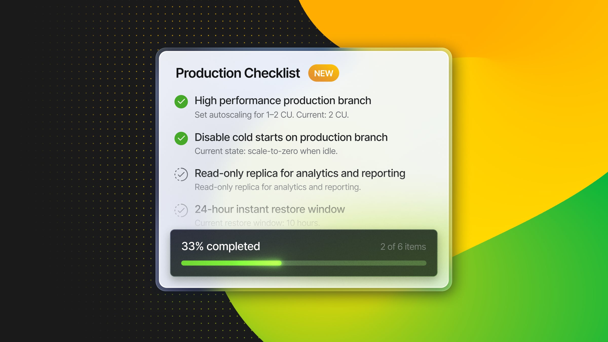 Best Practices for Running Neon in Production